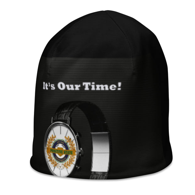 Positive State Men "It's Our Time" designer set Beanie - positivestateapparel