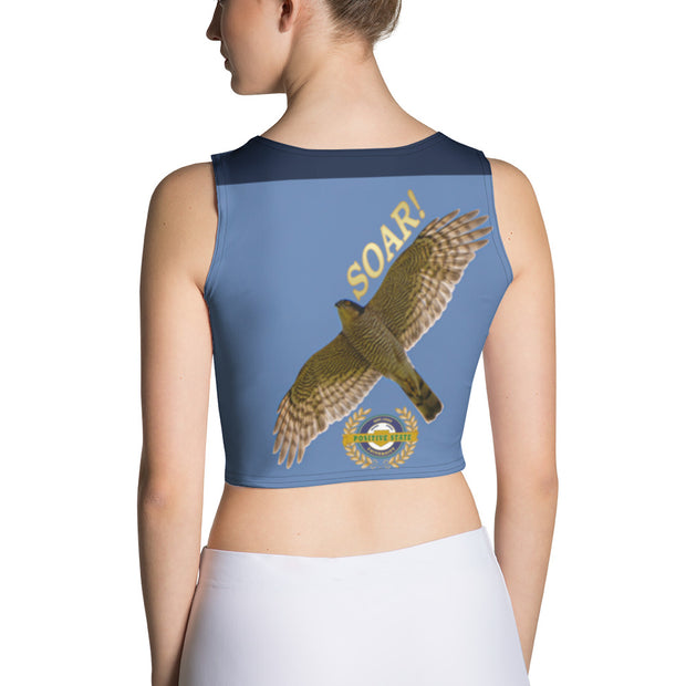 Positive State Woman’s Designer Crop Top Shirt - positivestateapparel