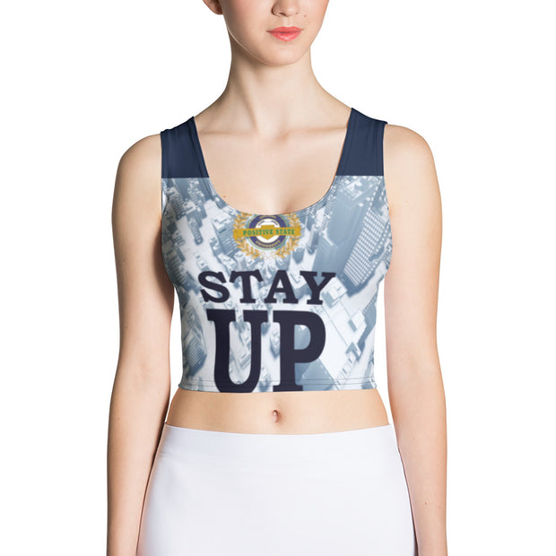 Positive State Woman’s Designer Crop Top Shirt - positivestateapparel