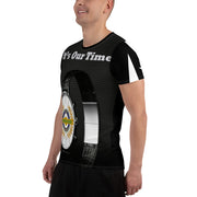 Positive State "It's Our Time, Stay Strong" Men's Designer set Athletic T-shirt - positivestateapparel