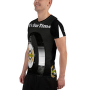 Positive State It’s Our Time “ Men's Athletic Designer T-shirt - positivestateapparel