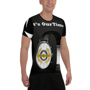 Positive State "It's Our Time, Stay Strong" Men's Designer set Athletic T-shirt - positivestateapparel
