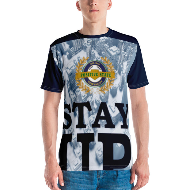 Positive State "Stay Up" Soar Back, Men's t-shirt - positivestateapparel