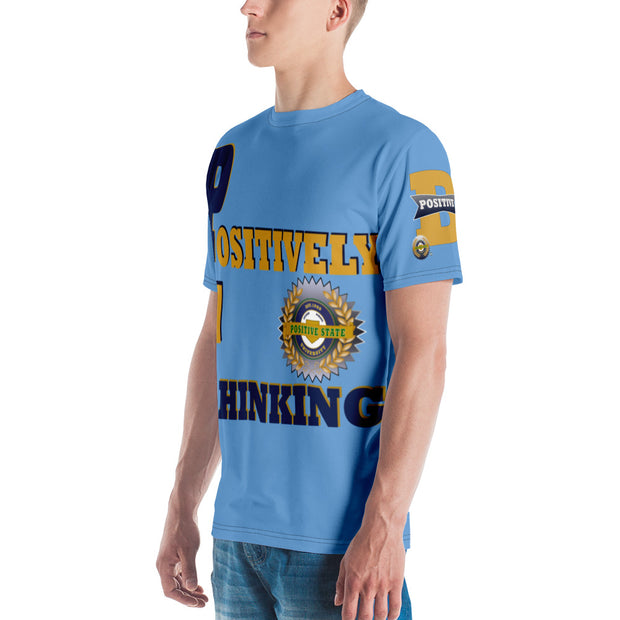 Positive State “Positively Thinking“ Men's Designer t-shirt - positivestateapparel