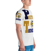 Positive State "Positively Thinking Big Front, Back & small sleeves, Men's t-shirt - positivestateapparel