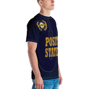 Positive State Big U Front, Men's Designer Shirt - positivestateapparel