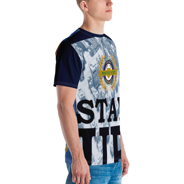 Positive State "Stay Up" Soar Back, Men's t-shirt - positivestateapparel