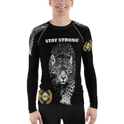 Positive State “Stay Strong” bulk Men's Rash Guard - positivestateapparel