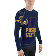 Positive State U Men's Designer Rash Guard Shirt - positivestateapparel