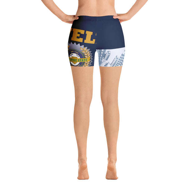 Positive State " Stay up Positively Thinking" women designer set Shorts - positivestateapparel
