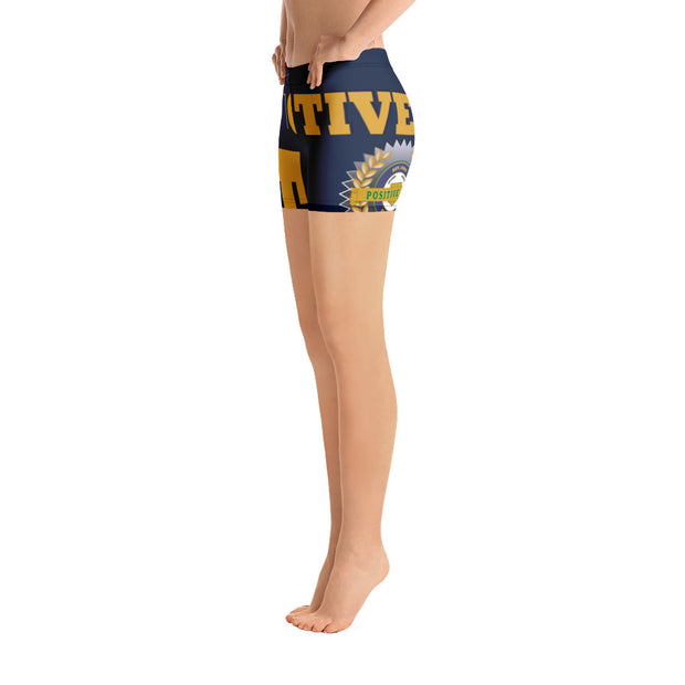 Positive State " Stay up Positively Thinking" women designer set Shorts - positivestateapparel