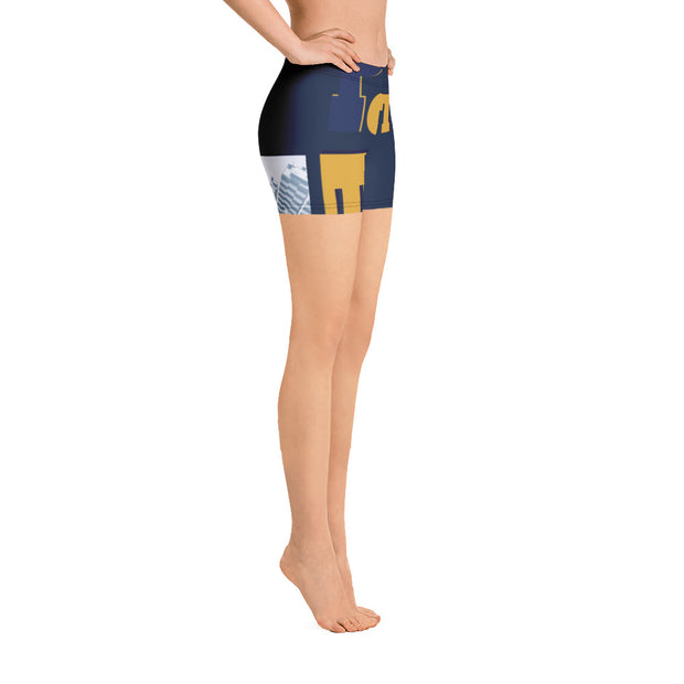 Positive State " Stay up Positively Thinking" women designer set Shorts - positivestateapparel