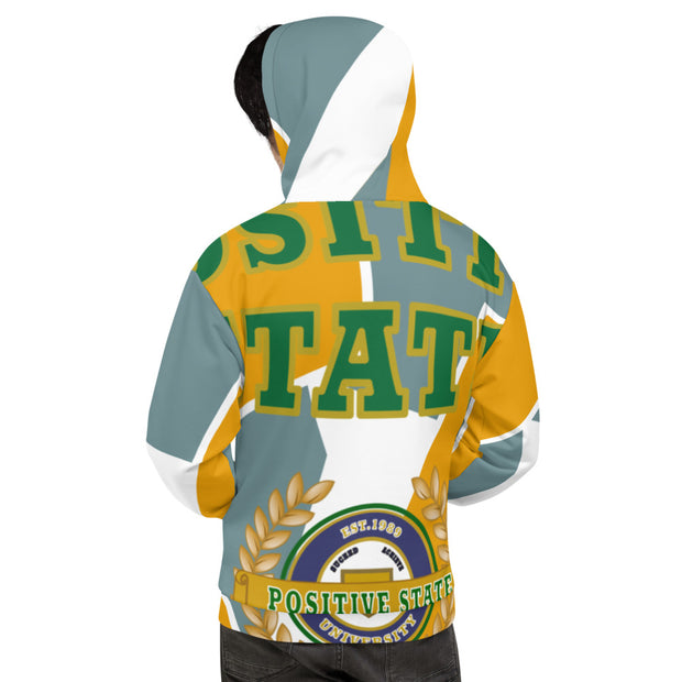 Positive State U all over Men's  Hoodie - positivestateapparel