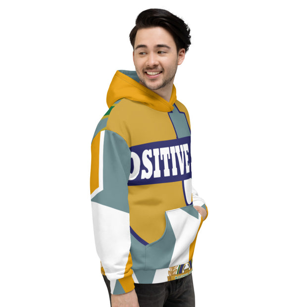 Positive State U all over Men's  Hoodie - positivestateapparel