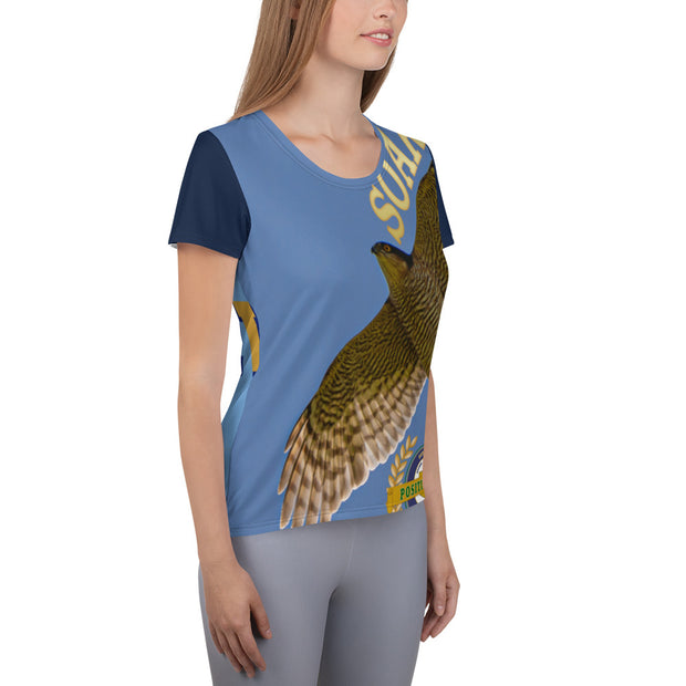 Positive State "Soar Front, Positive State U Back, Women's Athletic Designer -shirt - positivestateapparel