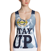 Positive State “Stay Up” Woman’s Cut & Sew  Designer Tank Top - positivestateapparel