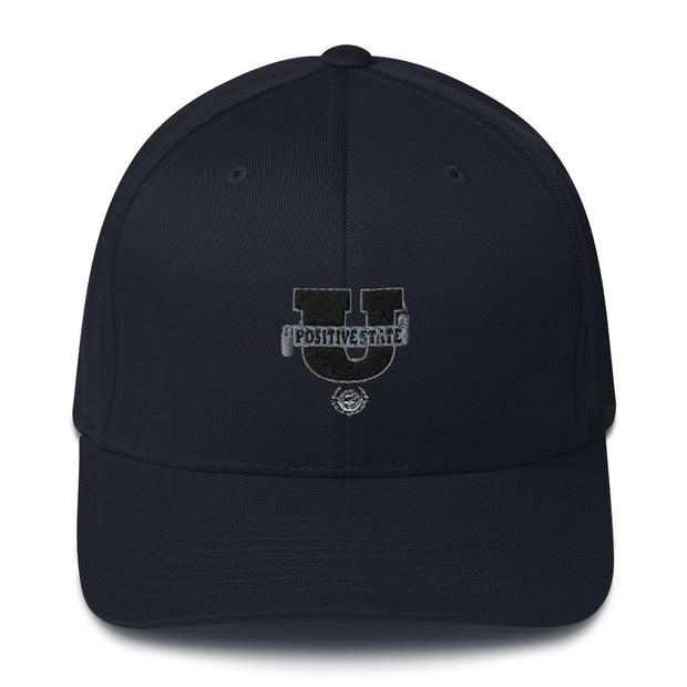 Positive State U Structured Twill Cap - positivestateapparel