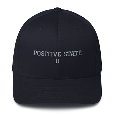 Positive State U Structured Twill Cap - positivestateapparel