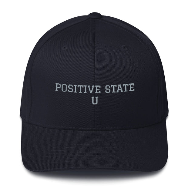 Positive State U Structured Twill Cap - positivestateapparel