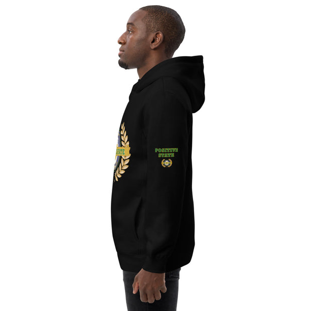 Positive State " Signature Logo"  U logo back" Unisex fashion hoodie - positivestateapparel
