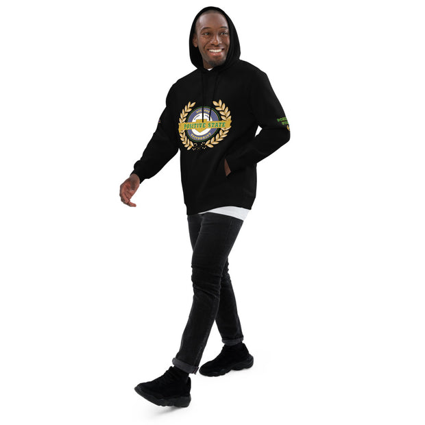 Positive State " Signature Logo"  U logo back" Unisex fashion hoodie - positivestateapparel