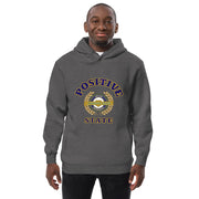 Positive State "Full Letter Signature Logo Middle" Men’s fashion hoodie - positivestateapparel