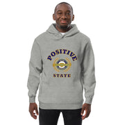 Positive State "Full Letter Signature Logo Middle" Men’s fashion hoodie - positivestateapparel