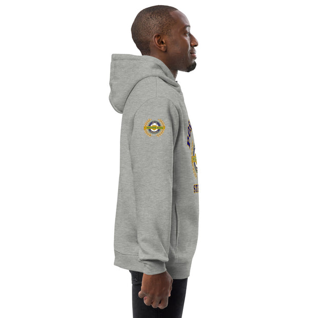 Positive State" Signature Logo" grey Unisex fashion hoodie - positivestateapparel