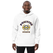 Positive State "Full Letter Signature Logo Middle" Men’s fashion hoodie - positivestateapparel