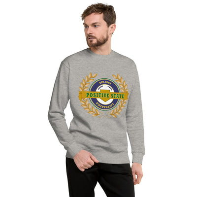 Positive State Unisex men or woman Fleece Pullover - positivestateapparel