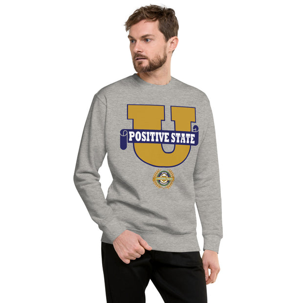 Positive State Unisex men or woman Fleece Pullover - positivestateapparel