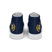 Positive State signature Women’s high top casual canvas tennis shoes - positivestateapparel