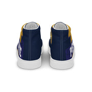 Positive State U Women’s high top casual canvas tennis shoes - positivestateapparel