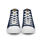 Positive State signature Women’s high top casual canvas tennis shoes - positivestateapparel
